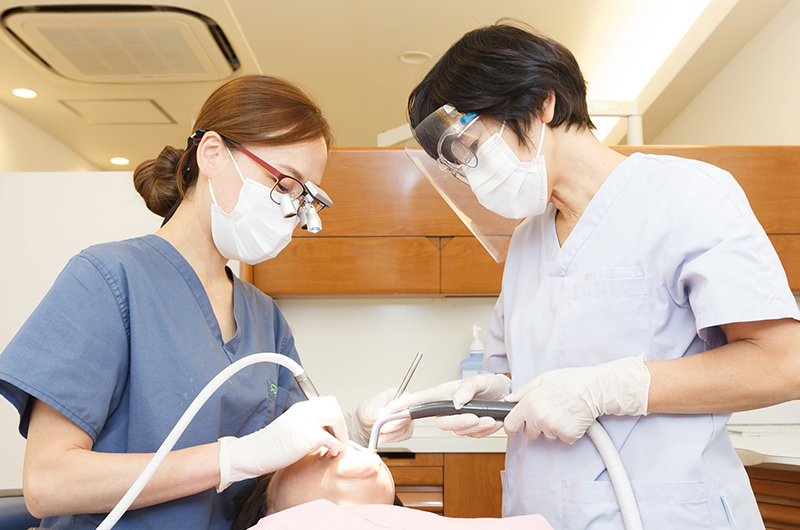 審美治療とは、美ししい口元をつくるための治療